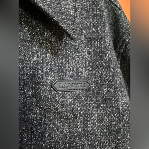 Lanvin Wool-Blend Bomber Jacket size 48/us size M - Picture 12 of 16